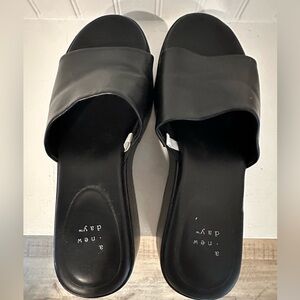 Target Black Platform Sandals